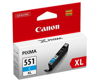 Tusz Canon CLI-551XLC cyan 695str.
